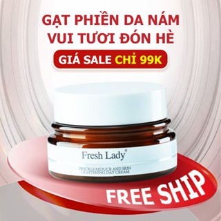 Kem Nám Vi Tinh Thể Fresh Lady Hỗ Trợ Giảm Thâm Mụn, Mờ Nám, Đốm Nâu Tàn Nhang Và Giúp Da Đều Màu - 15g