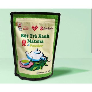 Bột matcha Đài Loan REDCAP Mũ đỏ túi 100g hoặc 500g