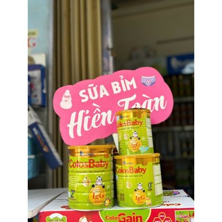Sữa ColosBaby Gold Mới Vị Thanh Nhạt 1+400g (1-2 tuổi )