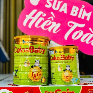 Sữa ColosBaby Gold Mới Vị Thanh Nhạt 1+400g (1-2 tuổi )