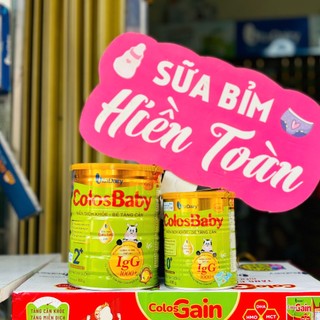 Sữa ColosBaby Gold Mới Vị Thanh Nhạt 1+400g (1-2 tuổi )