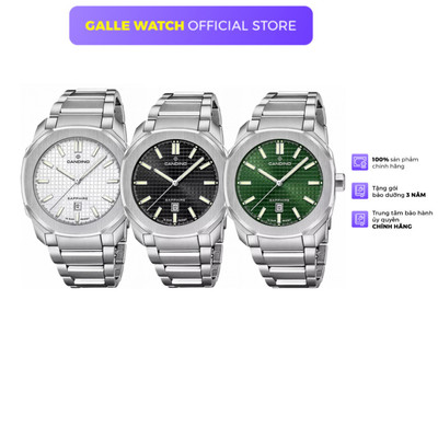 ĐỒNG HỒ NAM CANDINO GENT SPORT C4754, mặt kính sapphire, khung viền thép khung gỉ