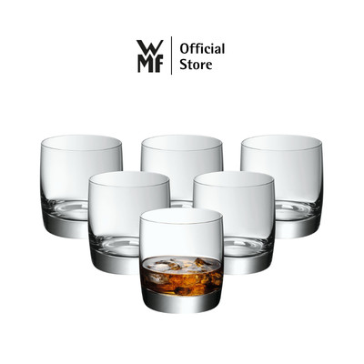 Bộ 6 Cốc WMF WHISKEY Thủy Tinh Borosillicate Cao Cấp, DT 300ml, Nhập Khẩu Đức Chính Hãng
