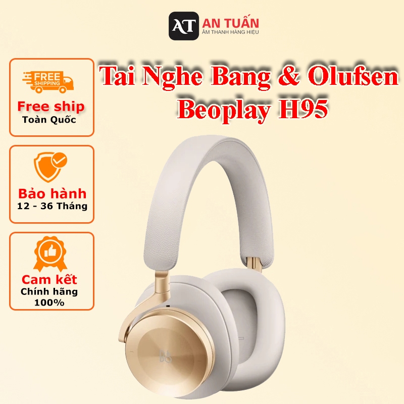 Tai Nghe B&O BeoPlay H95 (Chụp Tai, Chống Ồn, Pin 50 Giờ, Bluetooth 5.1)