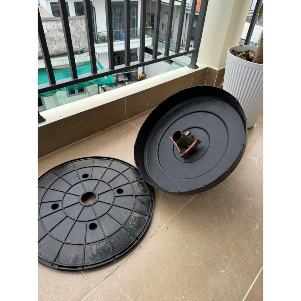 VỎ ĐẾ CHO DÙ NHỎ VÀ DÙ LỚN (CHƯA ĐỔ BÊ TÔNG)