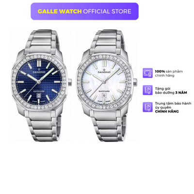 ĐỒNG HỒ NỮ CANDINO LADY ELEGANCE C4756 xuất sứ Thuỵ Sĩ, thương hiệu candino, mặt kích Sapphire.