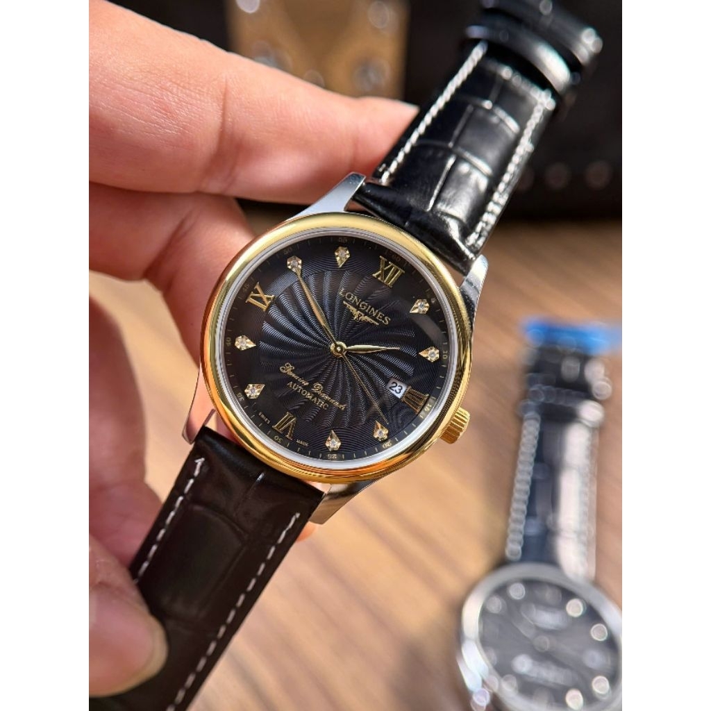 Đồng Hồ Nam Longines L08. Size 38mm,máy cơ automatic . Revo Watch