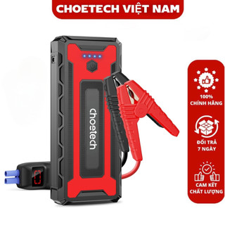 Bộ kích nguồn tô tô Choetech TC0009 2000A sạc pin cầm tay dung lượng 16000mAh