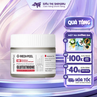  Serum Dưỡng Trắng Medi Peel Combo Tinh Chất Kem Dưỡng Glutathione 600 - Hàn Quốc PP bởi Shinjiru 