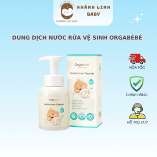  DUNG DỊCH NƯỚC RỬA VỆ SINH CHO BÉ ORGABÉBÉ NỘI ĐỊA HÀN QUỐC 300ML 