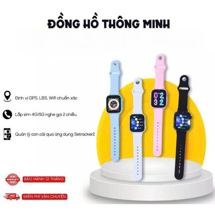 Đồng Hồ Trẻ Em PICOM P68 Plus – Kết Nối Nano SIM, Định Vị, Hỗ Trợ Gọi & Nhắn Tin - Nghe gọi 2 chiều