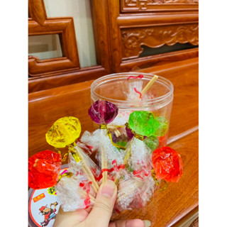 1 hũ 30 kẹo mút mạch nha trở lại tuổi thơ