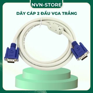 DÂY CAP VGA Trắng dài 1,5M , 3M, 5M, 10M, 20M