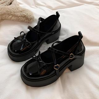 Giày cao gót Lolita nữ (9CM) giao hàng đóng hộp