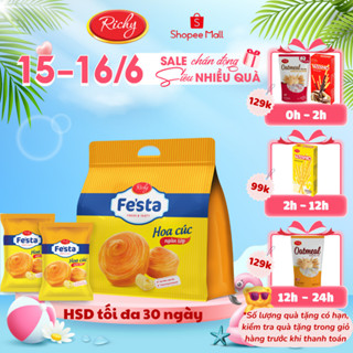 [Mua Là Có Quà] [VỊ VIỆT QUẤT MỚI!!!] Bánh mì hoa cúc ngàn lớp Festa Richy - HSD 30 ngày kể từ NSX