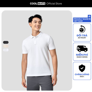 Áo Polo nam Premium Aircool mát lạnh, thấm hút tốt, chống nhăn thoáng khí Coolmate