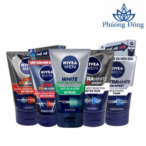 Sữa Rửa Mặt Nivea Men 100g