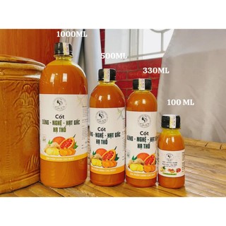   Thoa Body  Cốt gừng nghệ hạt gấc hạ thổ sau sinh nguyên chất đậm đặc 