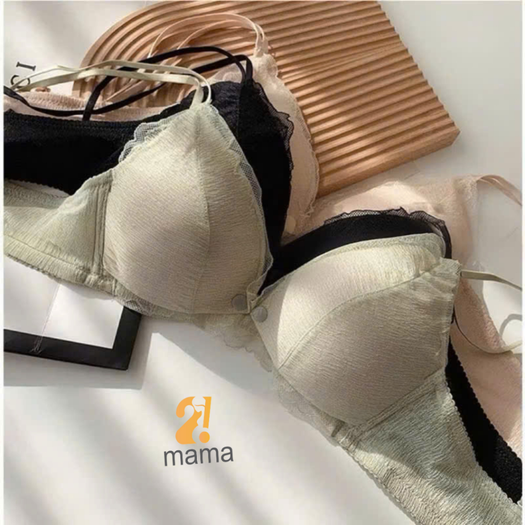 Áo lót bầu, cho con bú 2mama thiết kế ren mềm mại, nâng ngực, quyến rũ V820