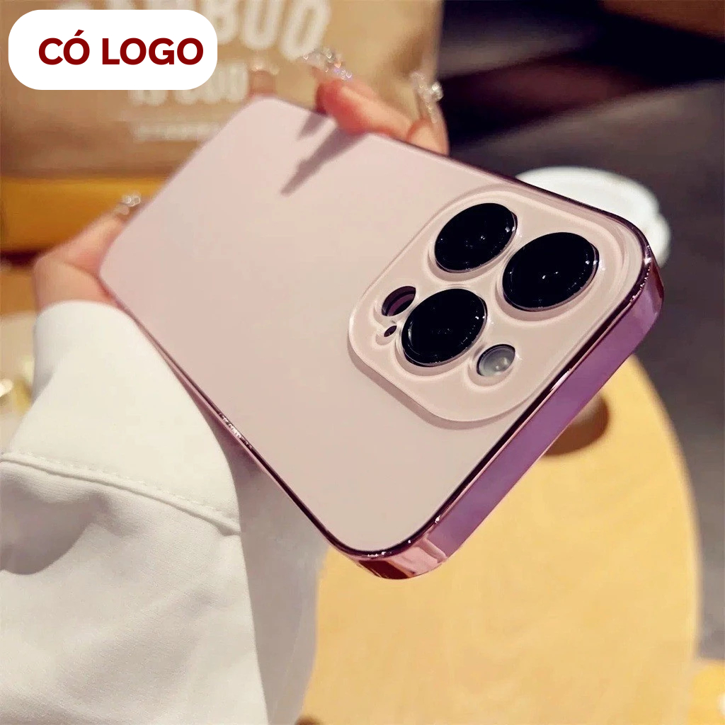 Ốp điện thoại mờ AG sang trọng có màng ống kính cho iPhone 15 Pro Max 11 12 13 14 | BigBuy360 - bigbuy360.vn