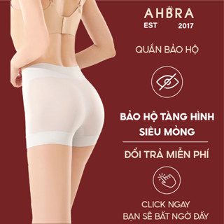 Quần Bảo Hộ Tàng Hình Mặc Trong Váy AHBRA SQ05 Chất Đúc Su Không Viền Cạp Cao