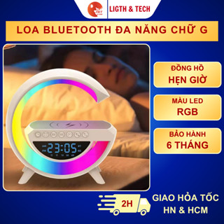  Loa bluetooth kiêm đèn led thông minh sạc không dây cho điện thoại sử dụng loa nghe nhạc đèn bàn sạc điện thoại 