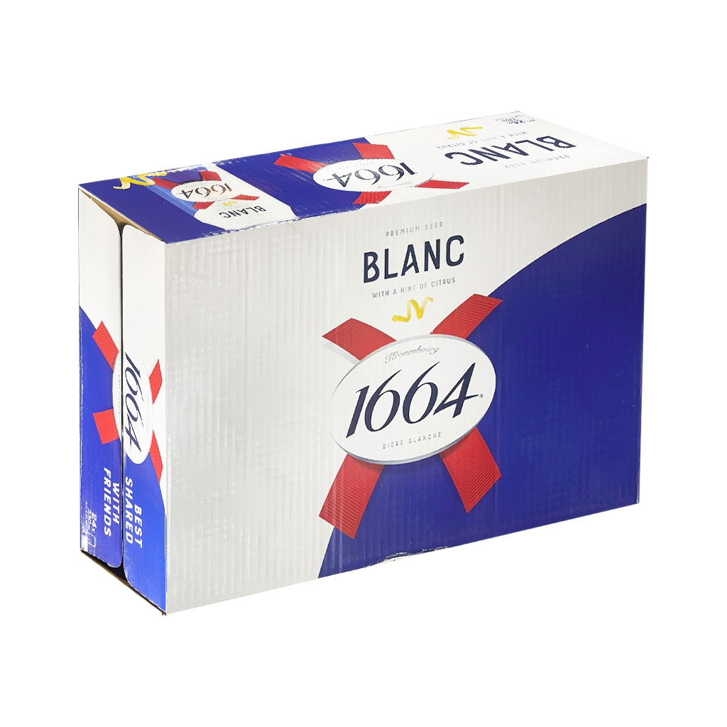 Bia Blanc 1664 combo 24 Lon 330ml