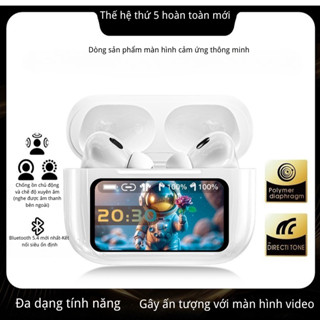 Tai Nghe Bluetooth A9 Pro – Stereo 2 Tai, Chống Ồn, Pin Dài, Bluetooth 5.4, Có Màn Hình Cảm ứng