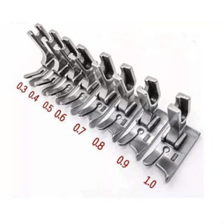 CHÂN VỊT P351X  mí chết. CÓ GỜ, mí diễu, mí túi, mí khóa, mí cạp mẫu mới dùng cho máy may 1 kim công nghiệp đủ size