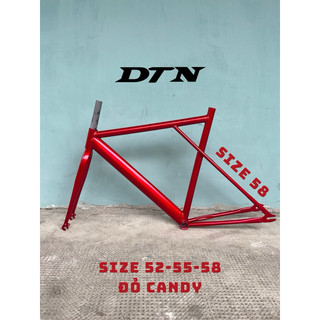 (Đủ màu - Size 55) Khung xe đạp Fixed Gear - D210