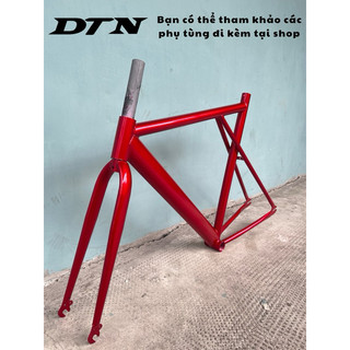 (Đủ màu - Size 55) Khung xe đạp Fixed Gear - D210