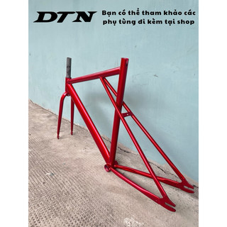 (Đủ màu - Size 55) Khung xe đạp Fixed Gear - D210