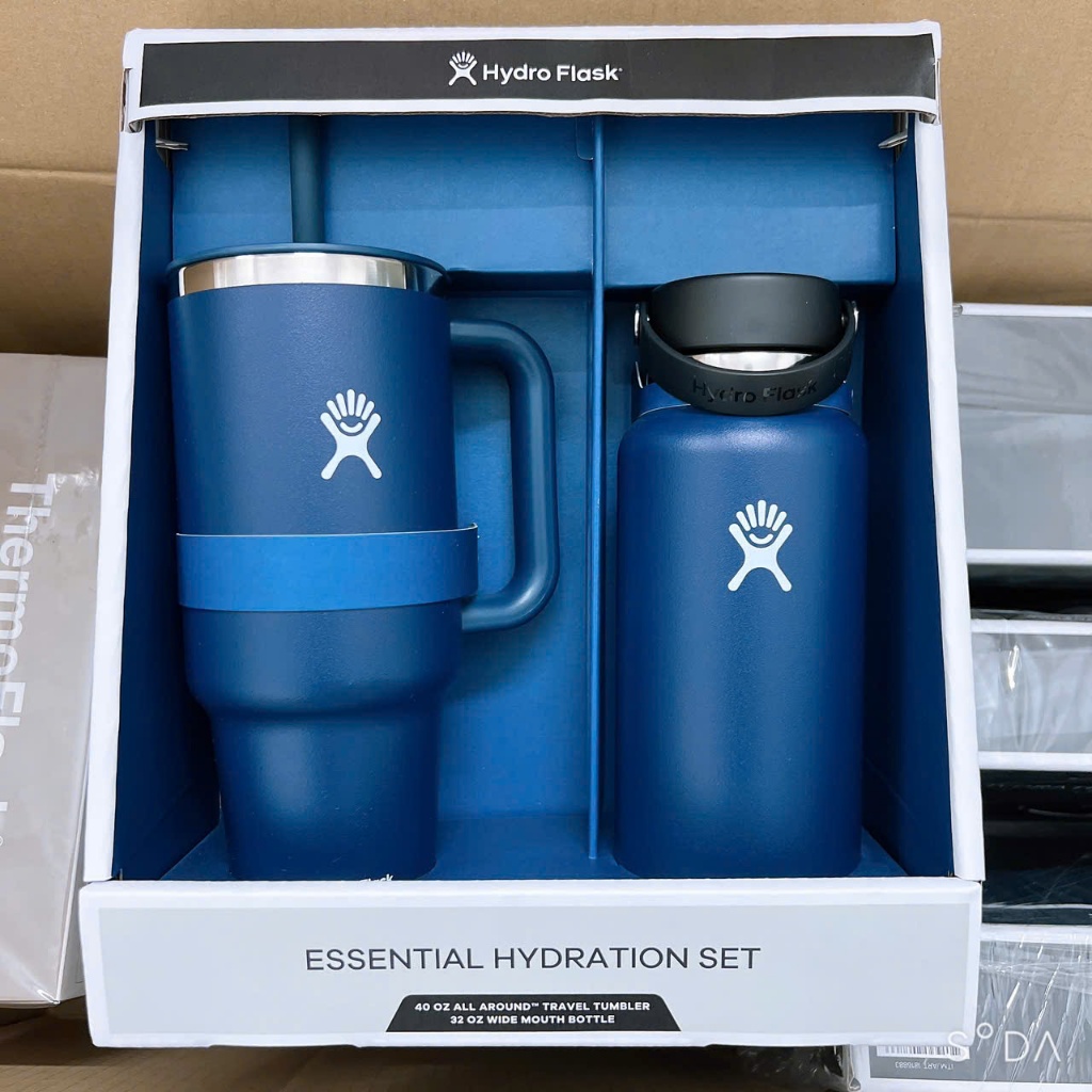 1 SET BÌNH + LY GIỮ NHIỆT NÓNG LẠNH HYDRO FLASK