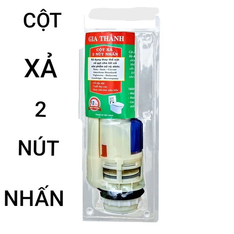 cột xả (bộ xả ) 2 nhấn bồn cầu