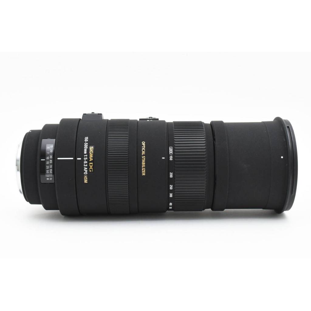 lens canon SIGMA DG 150-500mm F5-6.3 APO HSM OS (đứt cáp khẩu) - Lens máy ảnh