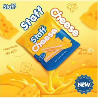 10 BÁNH MÌ TƯƠI STAFF PHỦ KEM CHEESE 65G ( HSD 8-12 NGÀY KỂ TỪ NGÀY SX)