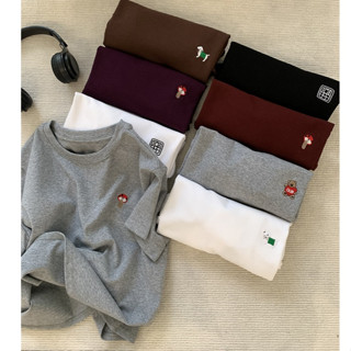 Áo baby tee thêu icon dễ thương 3 mẫu peonyb - Thun nữ cộc tay dáng suông phong cách cute bánh bèo bigsize - ATH214