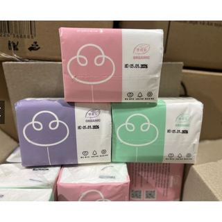 Free Ship Thùng 30 gói giấy ăn cao cấp organic bảo vệ môi trường. #giayan #giayangautruc [Rẻ Vô Địch]