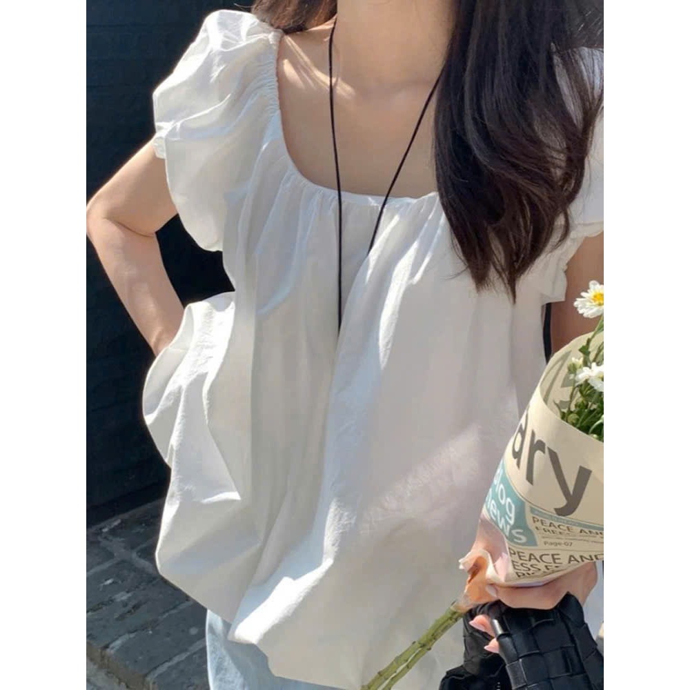 Áo kiểu cổ rộng dáng bồng Miho House | BigBuy360 - bigbuy360.vn