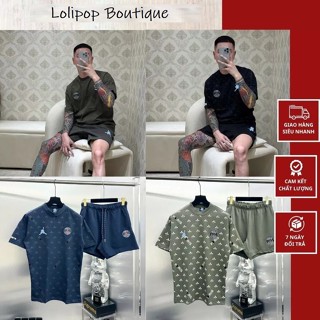 Bộ Đồ Mùa Hè Thời Trang Paris new 2025 - Bộ Cộc Phong Cách Thể Thao - Form Rộng Rãi Siêu Co Giãn Chất Su Siêu Mềm Mát