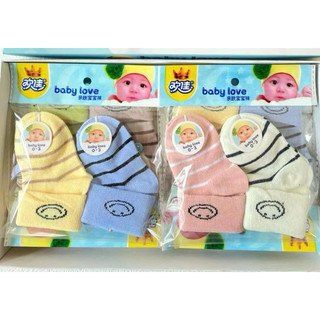 Tất len sơ sinh mềm mịn cho bé