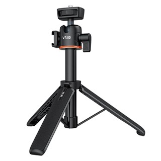  VRIG TP-06 Điện thoại Tripod Hợp kim nhôm Selfie Stick Selfie 360 ° Ball Head Camera Tripod cho Vlog Live Streaming 