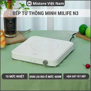 Bếp từ đơn 10 mức nhiệt, có đun nhiệt độ thấp miLife N3