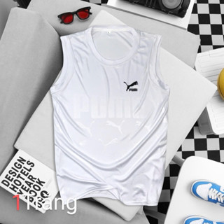 Áo sát nách thể thao Nam phom dáng đẹp lgo con báo 5 màu sắc