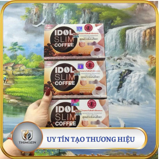 [ combo 3 hộp } cafe giảm cân idol slim chính hãng thái lan - 1 hộp 10 goí