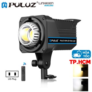 Đèn Studio PULUZ 120W 3200K-5600K Chỉnh Nhiệt Độ Màu Có Điều Khiển Từ Xa Ngàm Bowens Tiêu Chuẩn