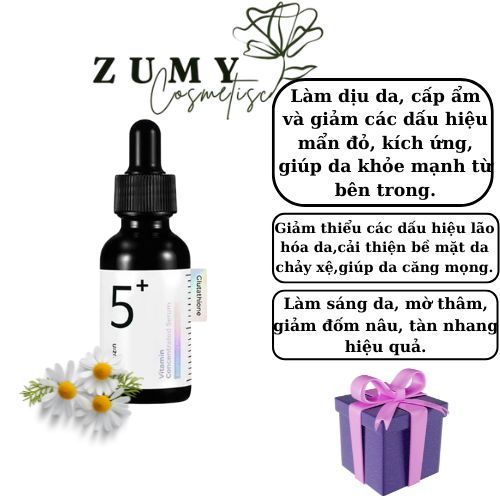 [CHÍNH HÃNG] Serum Numbuzin no5 Sáng Da Mờ Thâm Nám Numbuzin No.5 Vitamin Concentrated-Serum Dưỡng Ẩ