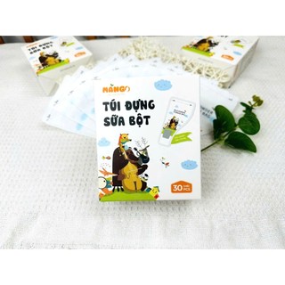 Túi Đựng Sữa Bột ManGo Gói 30 Túi , Túi Đựng Sữa Công Thức Tiện Lợi Và An Toàn Cho Bé (1 Hộp 30 Túi)