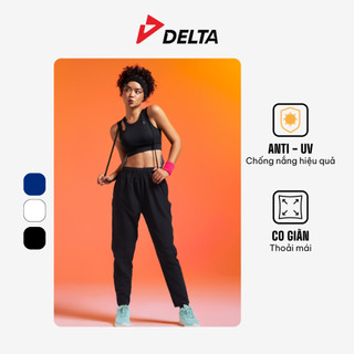 DELTA Quần Dài Thể Thao Nữ  Chạy Bộ Bền Nhẹ, Nhanh Khô, Anti-UV Chống Nắng Hiệu Quả PA089W1