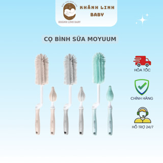 Cọ Bình sữa silicon Moyuum Hàn quốc Hàng chính hãng